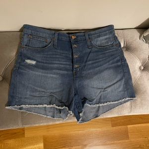 J. Crew/Jeans High-Rise Shorts